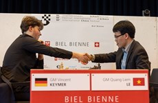 Ле Куанг Лием получил титул гроссмейстера по триатлону на Международном шахматном фестивале в Биле