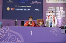 Вьетнамские пауэрлифтерши установили рекорды на Паралимпийских играх АСЕАН-2022
