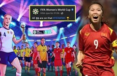 Хуинь Ньы попала на афише чемпионата мира по футболу среди женщин