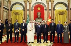 Президент принял новоназначенных послов ЮАР, Саудовской Аравии, Бельгии