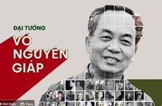 Национальный архивный центр III получил более 100 фотографий генерала Во Нгуен Зиапа