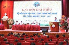 Ассоциация дружбы между Вьетнамом и Кубой города Ханоя провела VI съезд делегатов