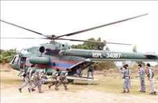 Открылись спасательные учения между армиями Лаоса, Вьетнама и Камбоджи
