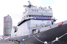 Группа корейских учебных патрульных кораблей посетила Хошимин