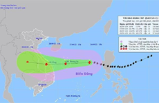 Тайфун Нору обрушится на материковую часть Вьетнама 27 сентября
