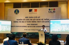 Франция помогает Вьетнаму создавать национальную географическую информационную систему аквакультуры