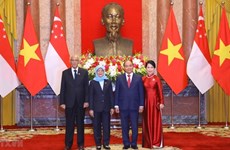 Президент Сингапура завершила государственный визит