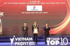 PetroVietnam сохраняет первое место в рейтинге PROFIT500
