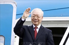 Генеральный секретарь ЦК КПВ Нгуен Фу Чонг отбыл с официальным визитом в Китайскую Народную Республику.
