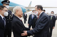 Генеральный секретарь ЦК КПВ прибыл в Пекин, начав официальный визит в Китайскую Народную Республику