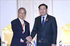 Председатель НС Выонг Динь Хюэ имел встречу со спикером Палаты представителей Таиланда Чуаном Ликпаем