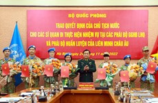 Вьетнам впервые отправил миротворцев в миссию ЕС