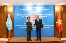 Заместитель Генерального секретаря ООН посетил Департамент операций по поддержанию мира Вьетнама