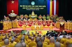 Завершился 9-й национальный конгресс буддистов Вьетнама