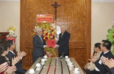 Руководитель ОФВ поздравил католиков в Контуме с Рождеством