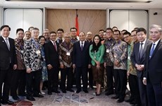 Президент принял президента Ассоциации дружбы Индонезия-Вьетнам в Джакарте