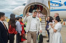Более 3.600 иностранных гостей прибыли в Кханьхоа за первые два дня 2023 года