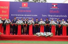 В Лаосе открылась Академия экономики и финансов, финансируемая Вьетнамом