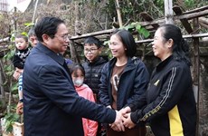 Премьер-министр принял участие в программе «Тэт в уютном и теплом кругу близких – Соединяющая весна» в провинции Намдинь