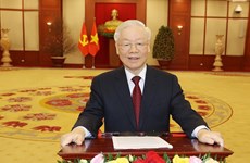 Новогоднее поздравление Генерального секретаря ЦК КПВ Нгуен Фу Чонга с 2023 годом