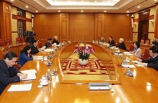 Генеральный секретарь ЦК КПВ совещался с Секретариатом для оценки организации Тэт