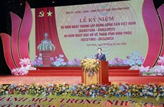 Председатель НС присутствовал на церемонии празднования 60-й годовщины визита дяди Хо в Виньфук