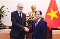 Министр иностранных дел Буй Тхань Шон принял бывшего премьер-министра Франции Эдуара Филиппа