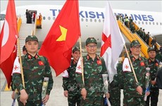 Вьетнамские военные спасатели завершают спасательные операции в Турции и благополучно возвращаются домой