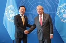 Заместитель премьер-министра провел двусторонние встречи в кулуаре Водной конференции ООН 2023 года