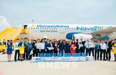 Выполнен первый чартерный рейс из Кореи в прибрежный город Кханьхоа Вьетнама