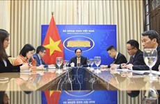 Министр иностранных дел Буй Тхань Шон провел телефонный разговор с членом Госсовета, министром иностранных дел Китая Цинь Ганем