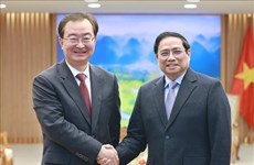 Премьер-министр Фам Минь Тьинь принял секретаря провинциального комитета партии Юньнань, Китай
