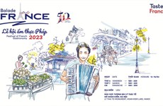 Крупнейший фестиваль французской кухни во Вьетнаме 2023 пройдет на пешеходной улице у озера Хоанкием