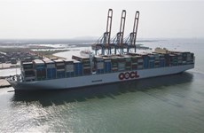 Глубоководный порт Бариа-Вунгтау принял самый большой в истории контейнеровоз