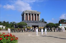 Мавзолей президента Хо Ши Мина открывается для посещения 1 мая 2023 года