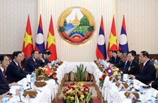 Постоянно укреплять и развивать особые отношения солидарности между Вьетнамом и Лаосом