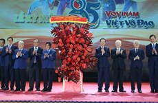 Президент принял участие в праздновании 85-летия Вовинам Вьет Во Дао