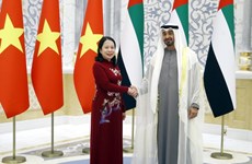 Вице-президент Вьетнама Во Тхи Ань Суан встретилась с президентом ОАЭ
