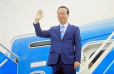 Президент Вьетнама отправляется на церемонию коронации британского короля Карла III