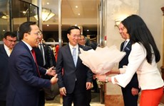 Президент Во Ван Тхыонг прибыл в Лондон, начиная программу участия в церемонии коронации Карла III