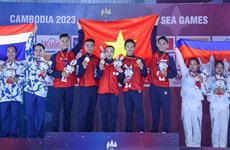 Фехтовальщики, гимнасты и тяжелоатлеты выиграли золота SEA Games для Вьетнама