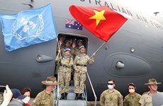Вьетнамские женщины - полицейские принимают участие в миротворческих операциях ООН