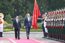 Премьер-министр Фам Минь Тьинь председательствовал на церемонии официальной встречи премьер-министра Австралии