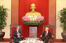 Генеральный секретарь ЦК КПВ Нгуен Фу Чонг принял премьер-министра Австралии Энтони Альбанезе