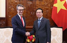 Президент Во Ван Тхыонг принял посла-главу Представительства ЕС
