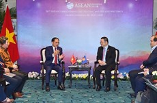Глава МИД Вьетнама встретился в Джакарте с Генеральным секретарем АСЕАН