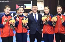Женская сборная Вьетнама по каратэ завоевала золото в Азии