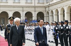 Вьетнам и Италия издали совместное Заявление в рамках визита президента Во Ван Тхыонга