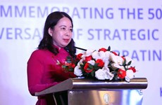 Церемония в Ханое посвящена 50-летию установления дипломатических отношений между Вьетнамом и Сингапуром