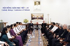 Президент Во Ван Тыхонг посетил Конференцию Епископов Вьетнама